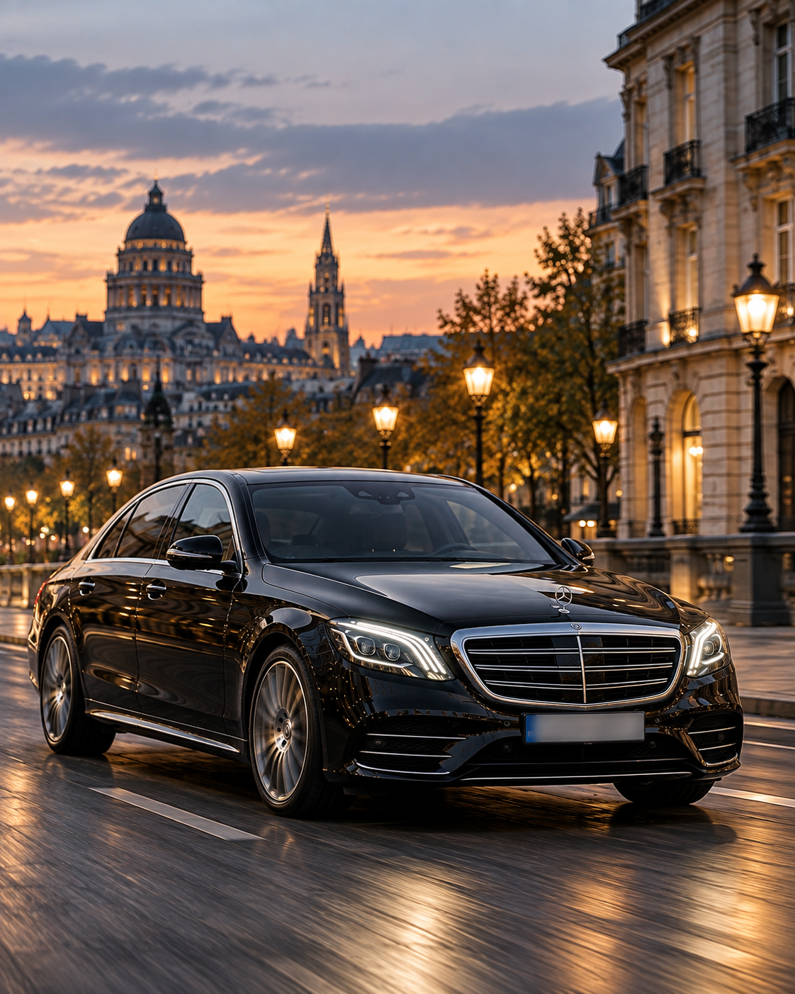Transferts avec chauffeur depuis Bruxelles en Belgique et en Europe